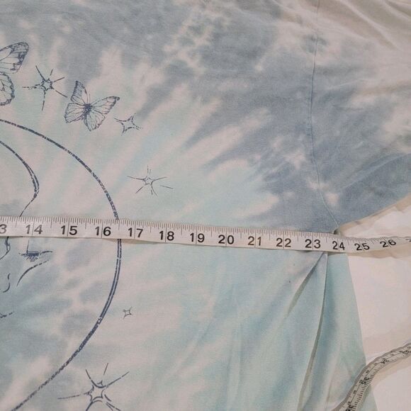 Desert Dreamer Womens Top One Size Tie Dye Celestial Witchy Moon Stars Grunge - Picture 6 of 6